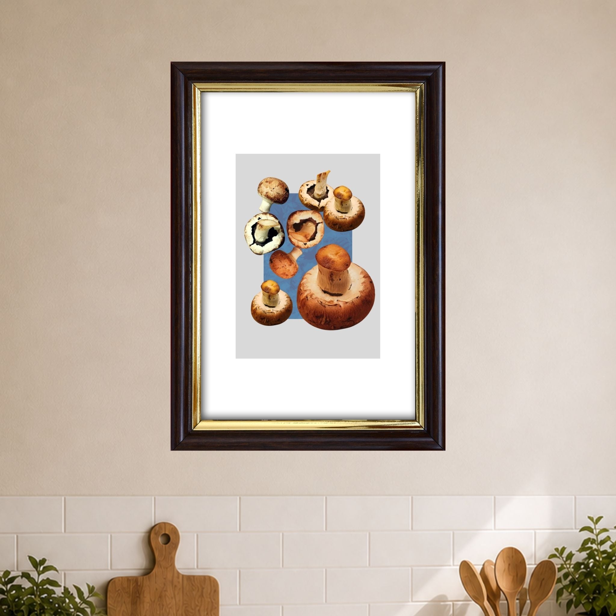 Edible Architecture - Mushroom limited edition fine art print