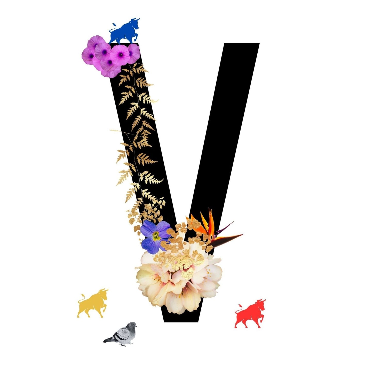 Alphabet Monogram open edition fine art prints