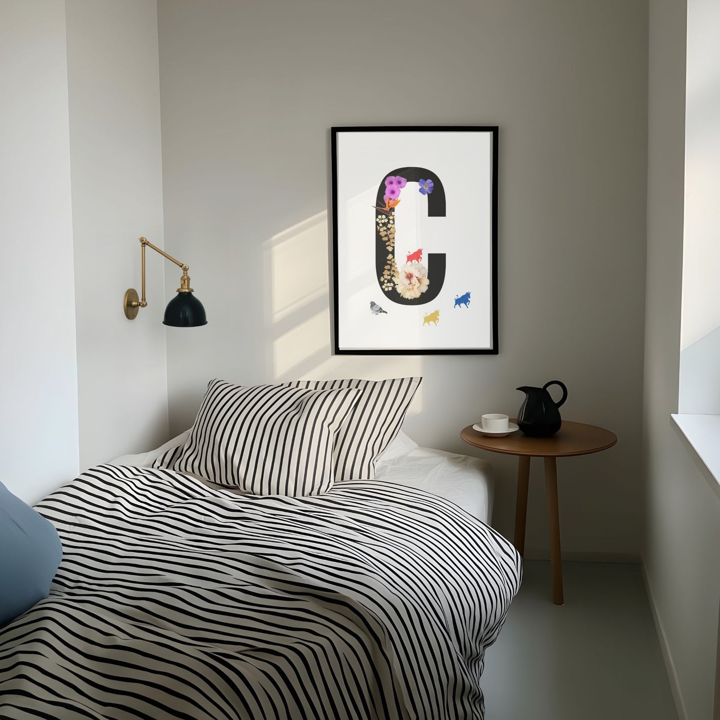 Alphabet Monogram open edition fine art prints