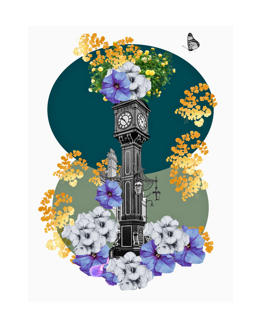 Clock Tower, Jewellery Quarter - Open edition giclée fine art print