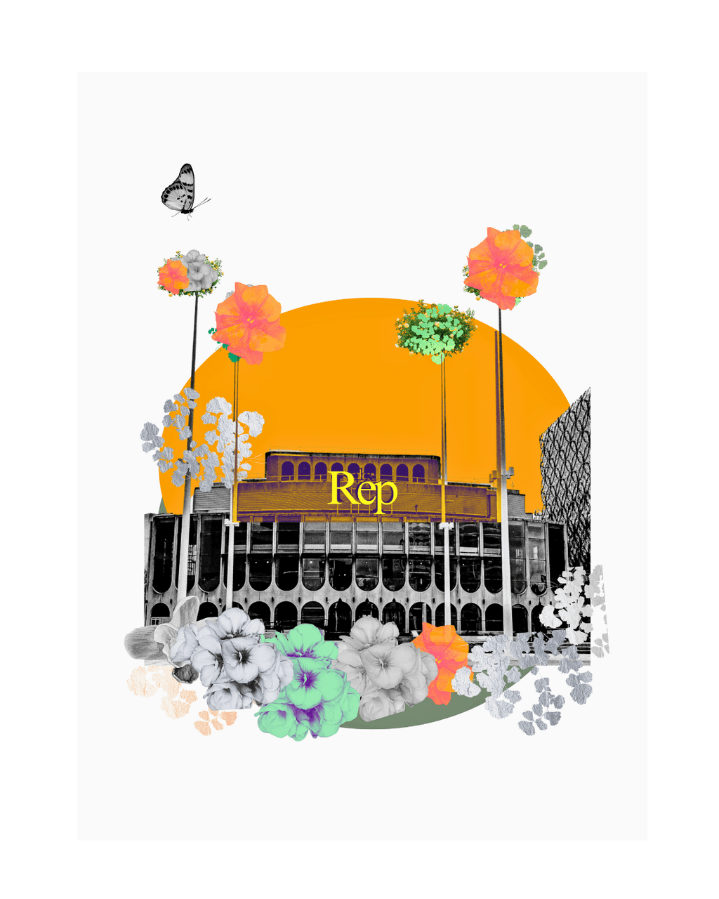 The REP Theatre Birmingham art