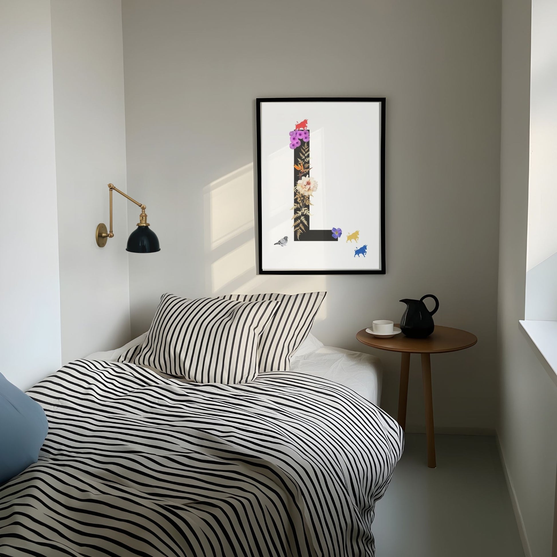 Alphabet Monogram open edition fine art prints