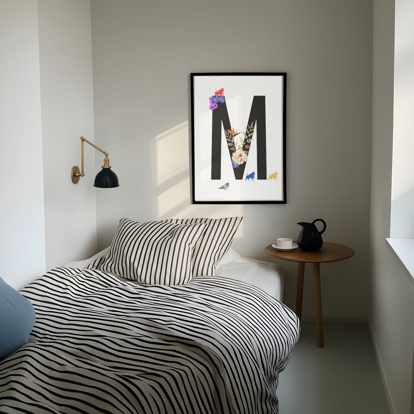 Alphabet Monogram open edition fine art prints