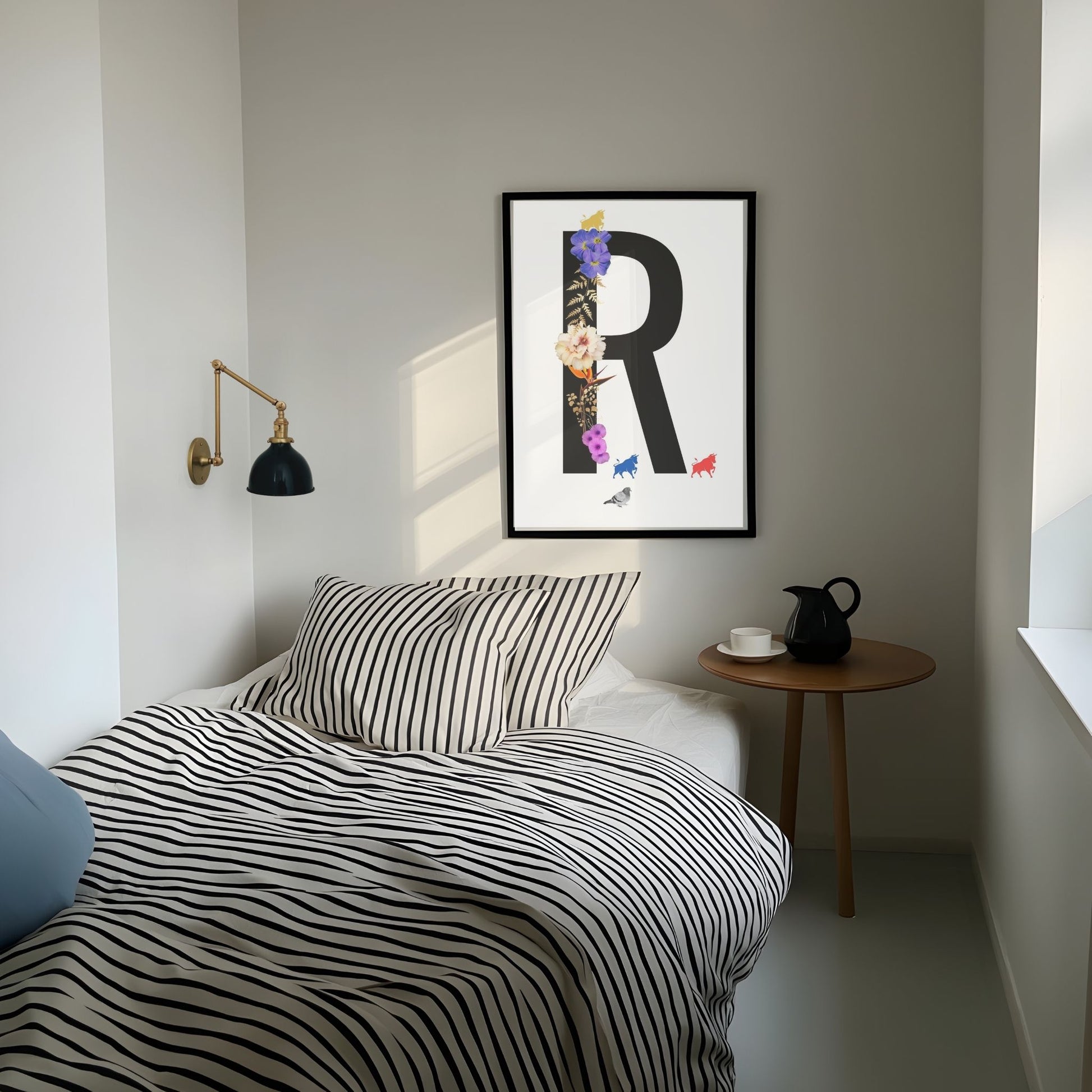 Alphabet Monogram open edition fine art prints