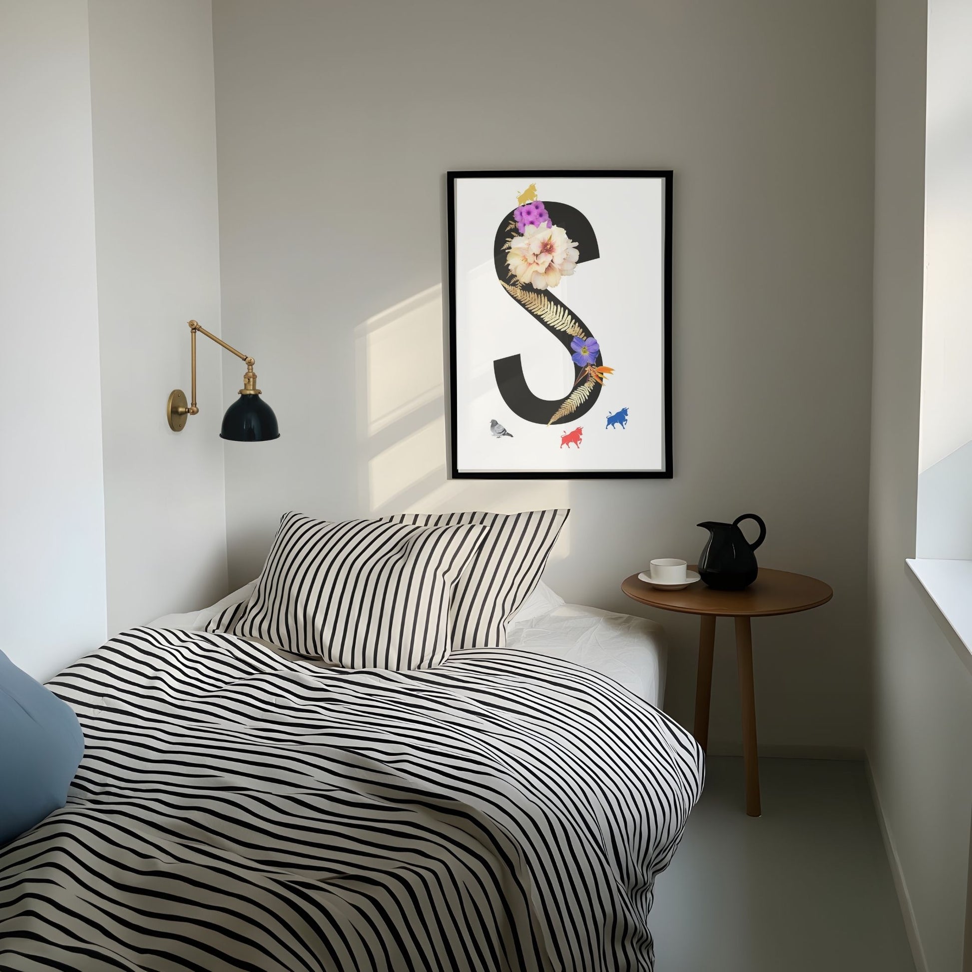 Alphabet Monogram open edition fine art prints