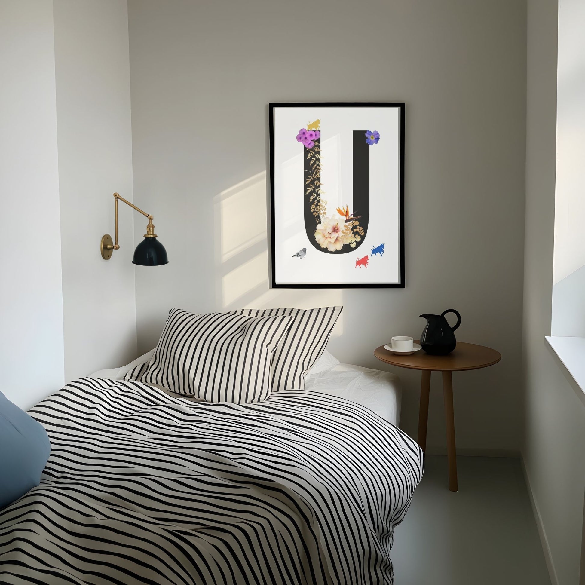 Alphabet Monogram open edition fine art prints