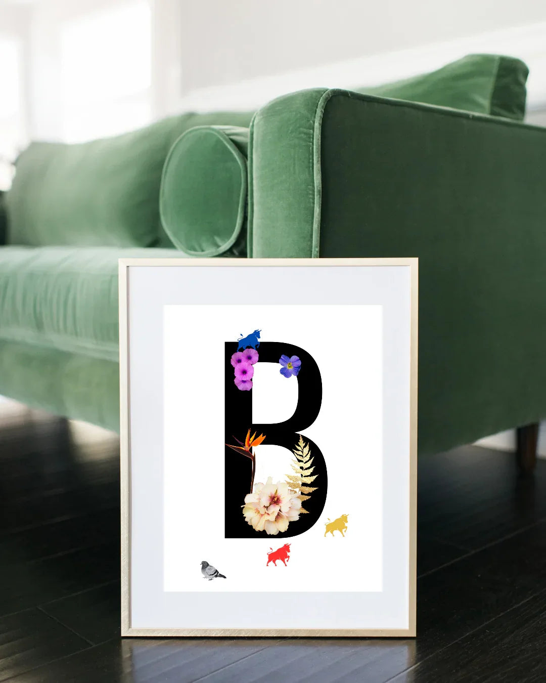 Brummie Alphabet/Monogram Art Prints