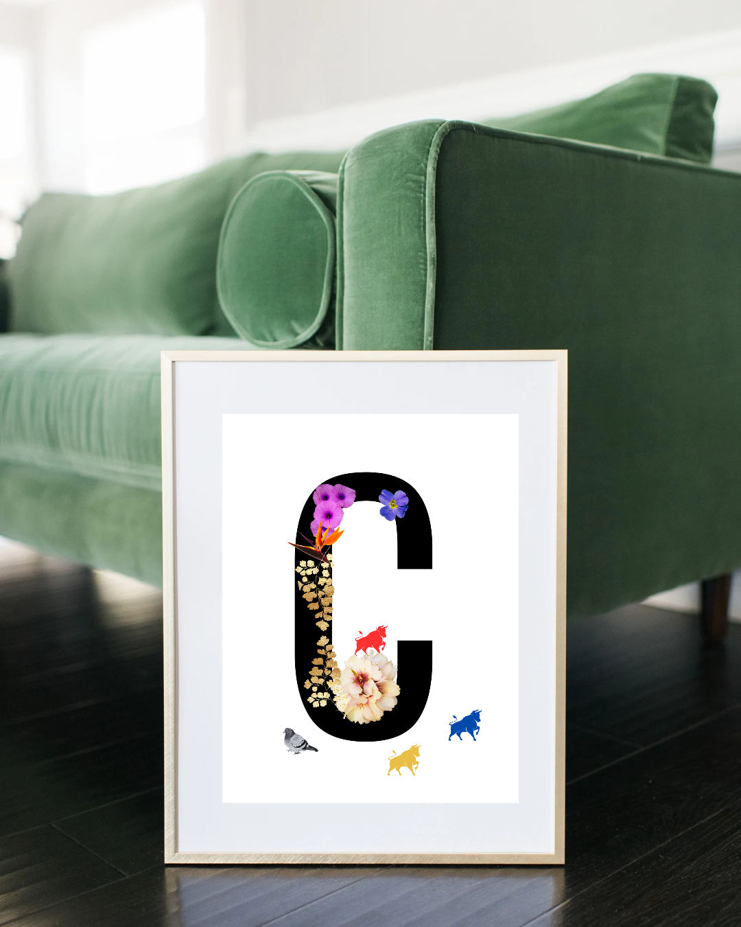 Brummie Alphabet/Monogram Art Prints