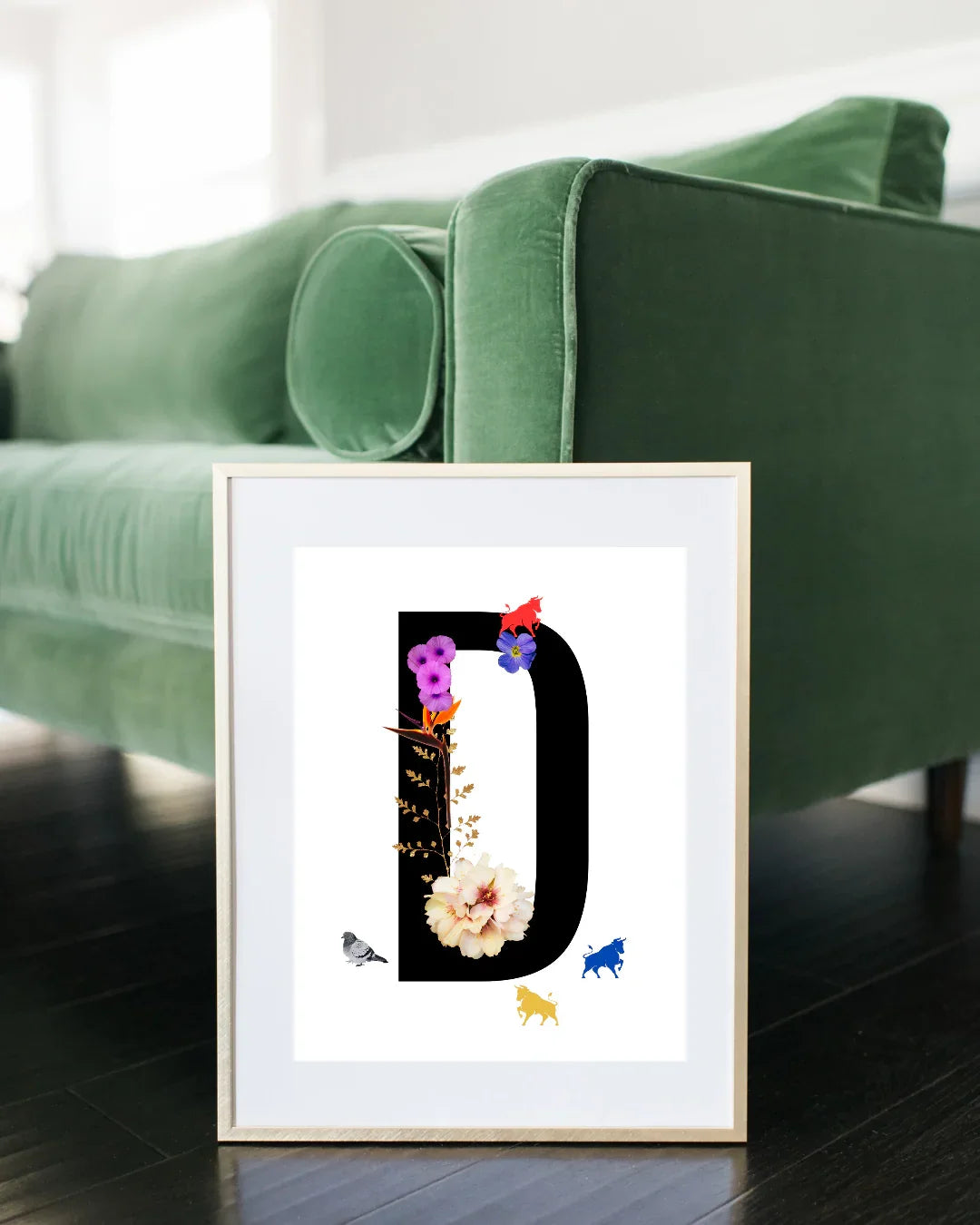 Brummie Alphabet/Monogram Art Prints