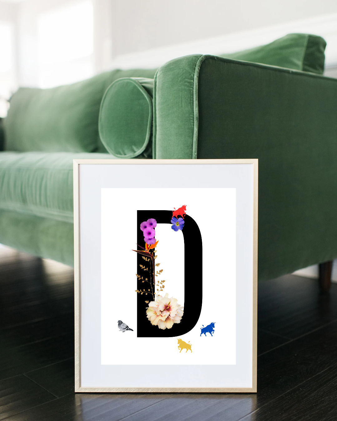 Brummie Alphabet/Monogram Art Prints