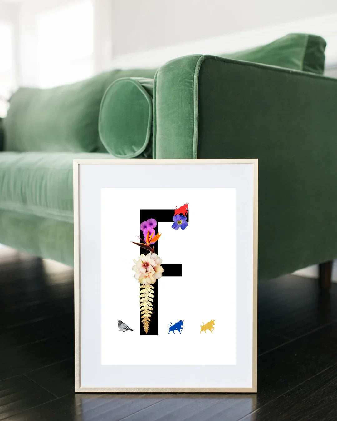 Brummie Alphabet/Monogram Art Prints