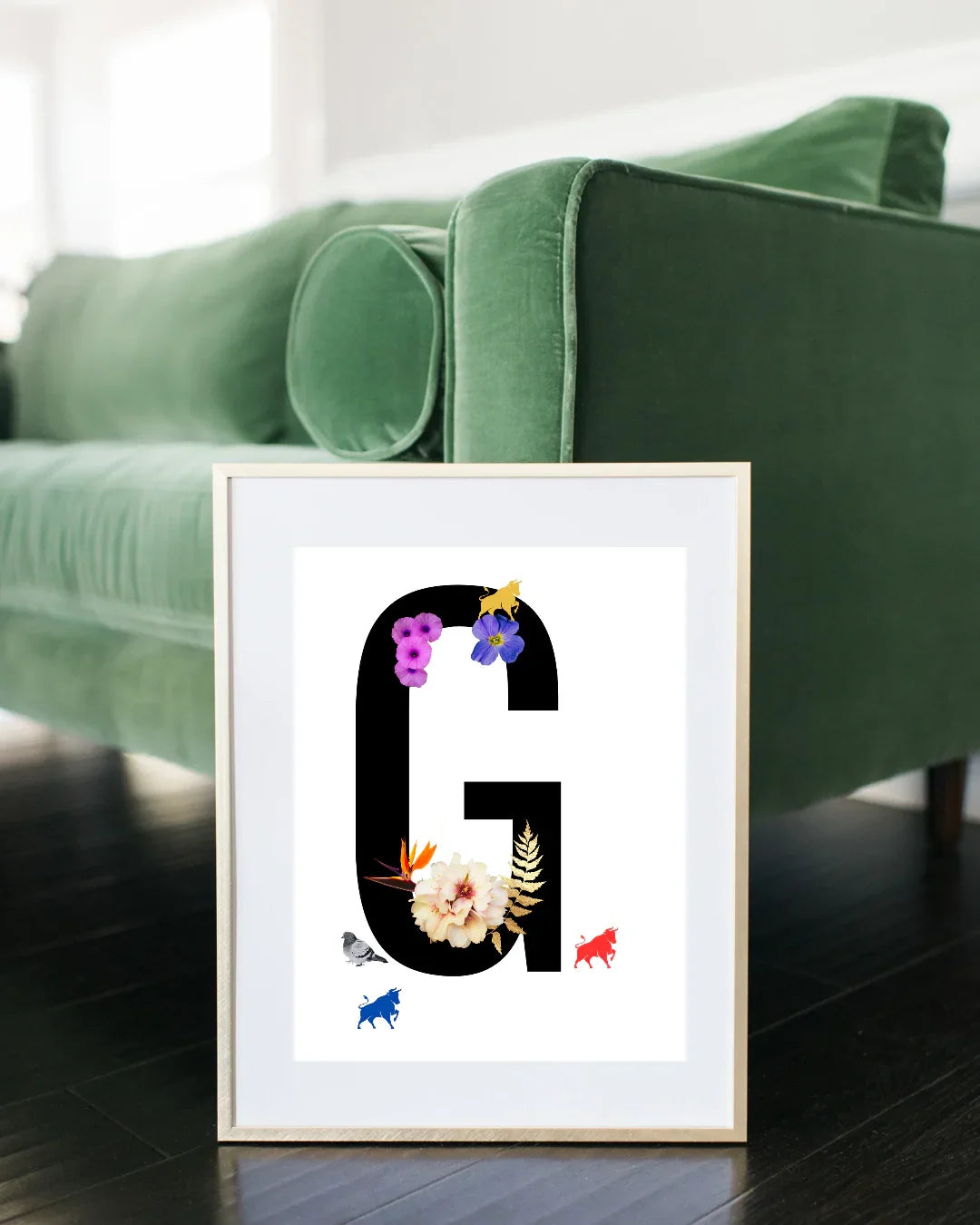 Brummie Alphabet/Monogram Art Prints