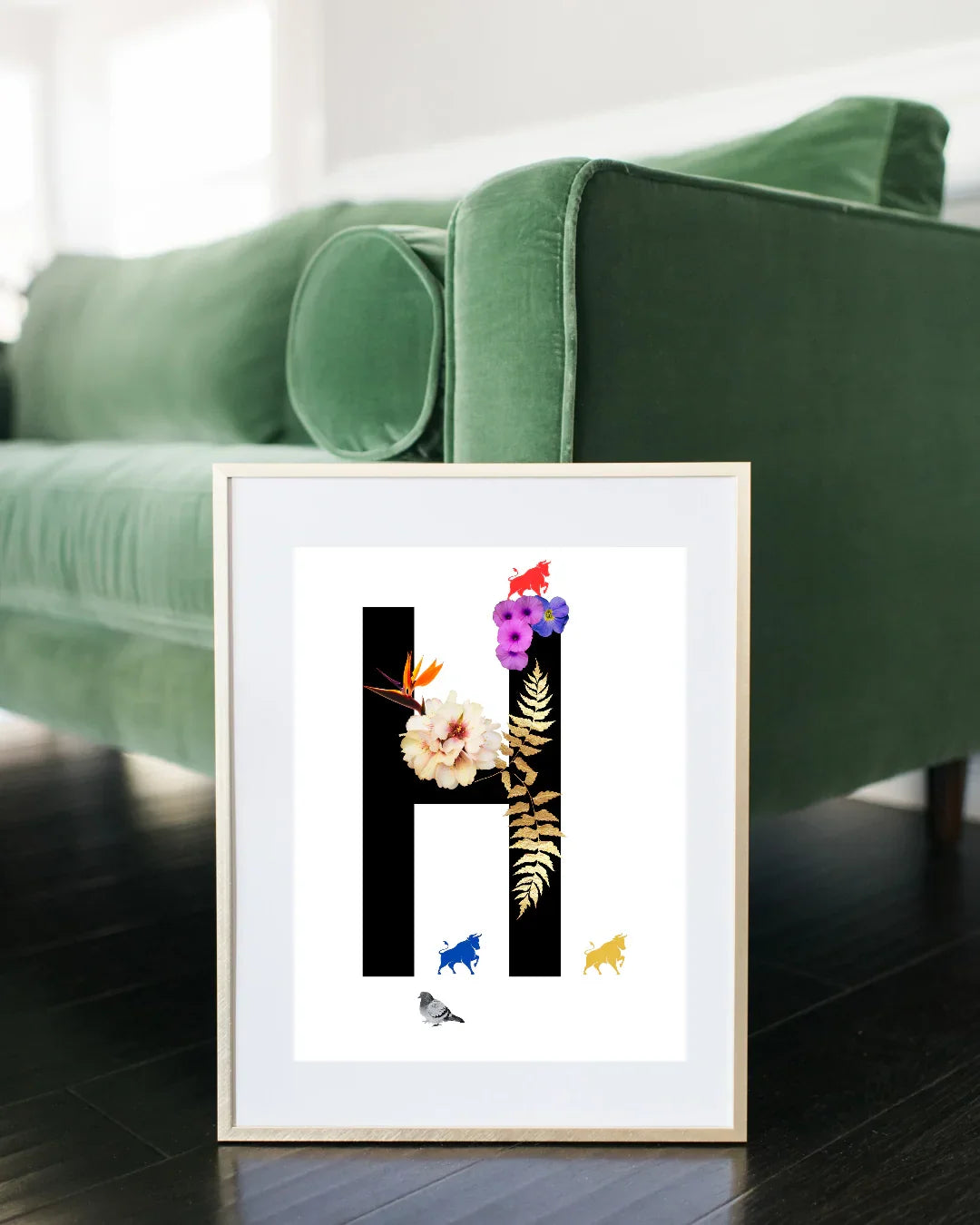 Brummie Alphabet/Monogram Art Prints