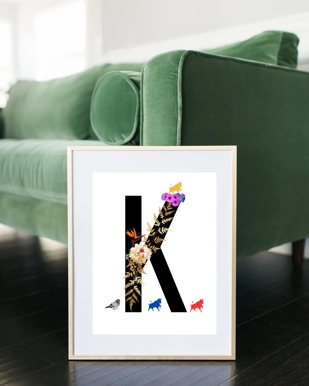 Brummie Alphabet/Monogram Art Prints