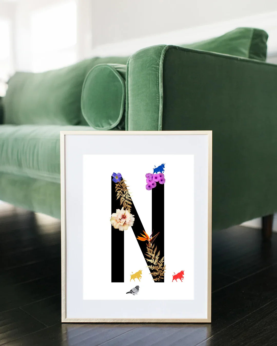 Brummie Alphabet/Monogram Art Prints