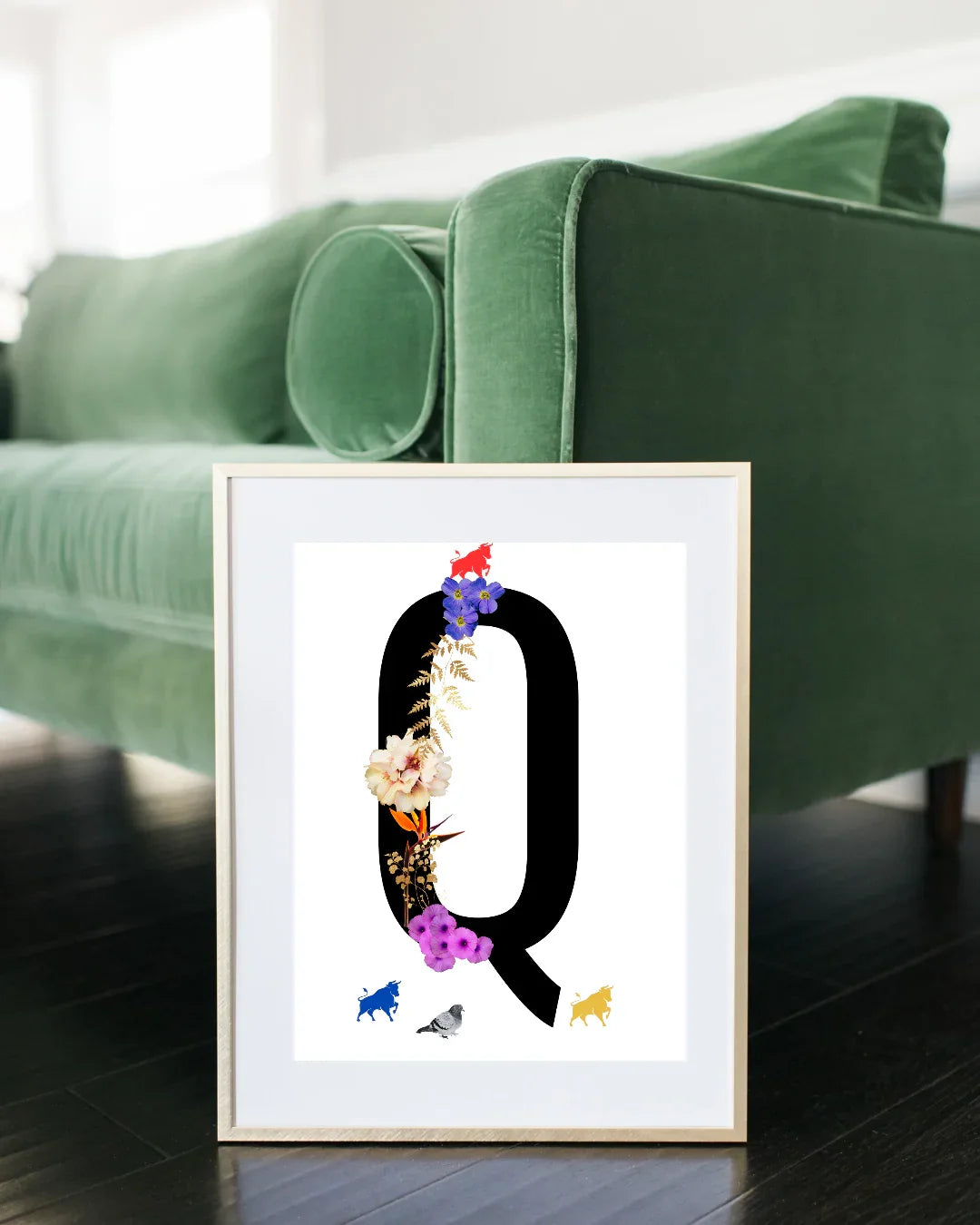 Brummie Alphabet/Monogram Art Prints