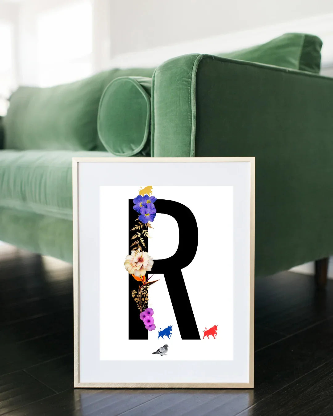 Brummie Alphabet/Monogram Art Prints