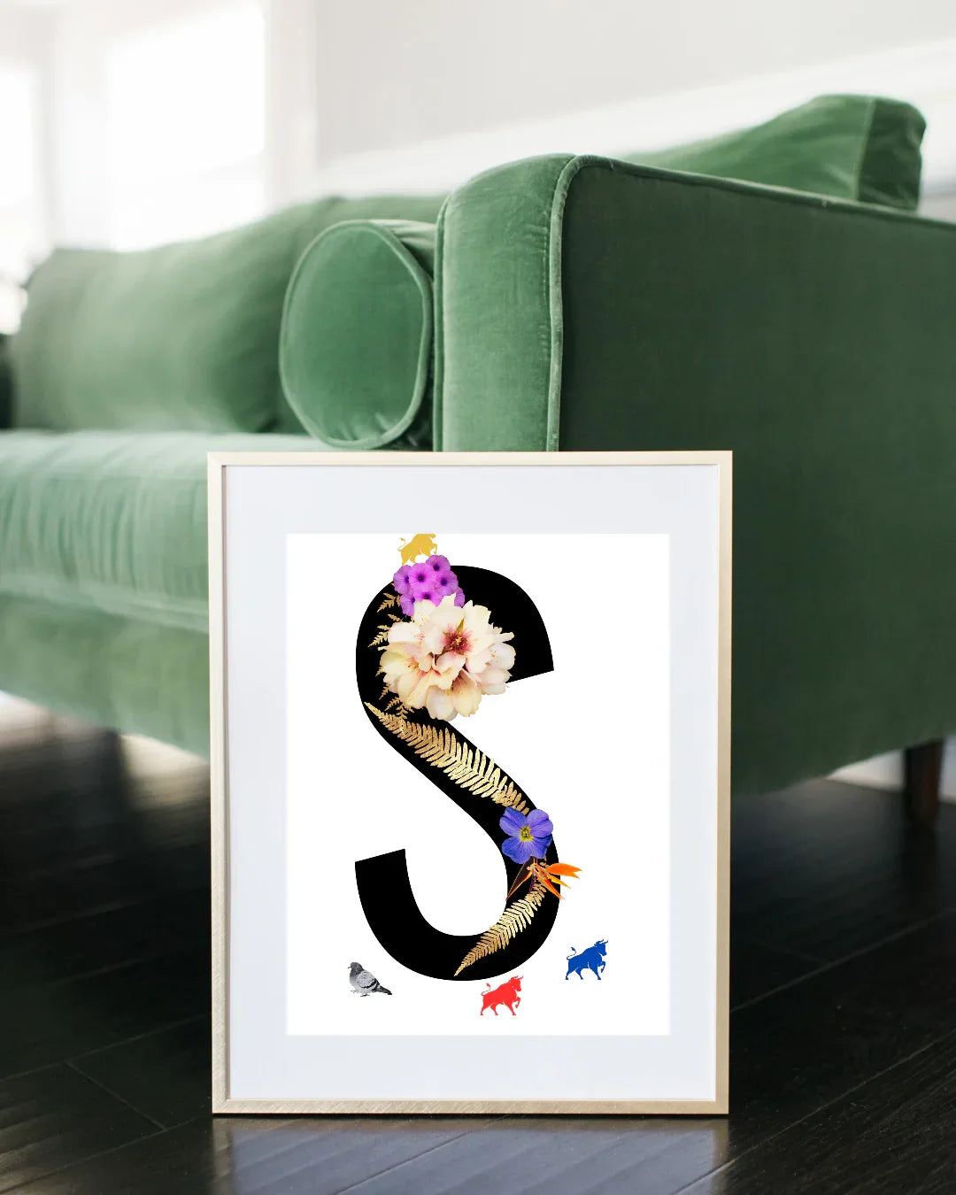 Brummie Alphabet/Monogram Art Prints