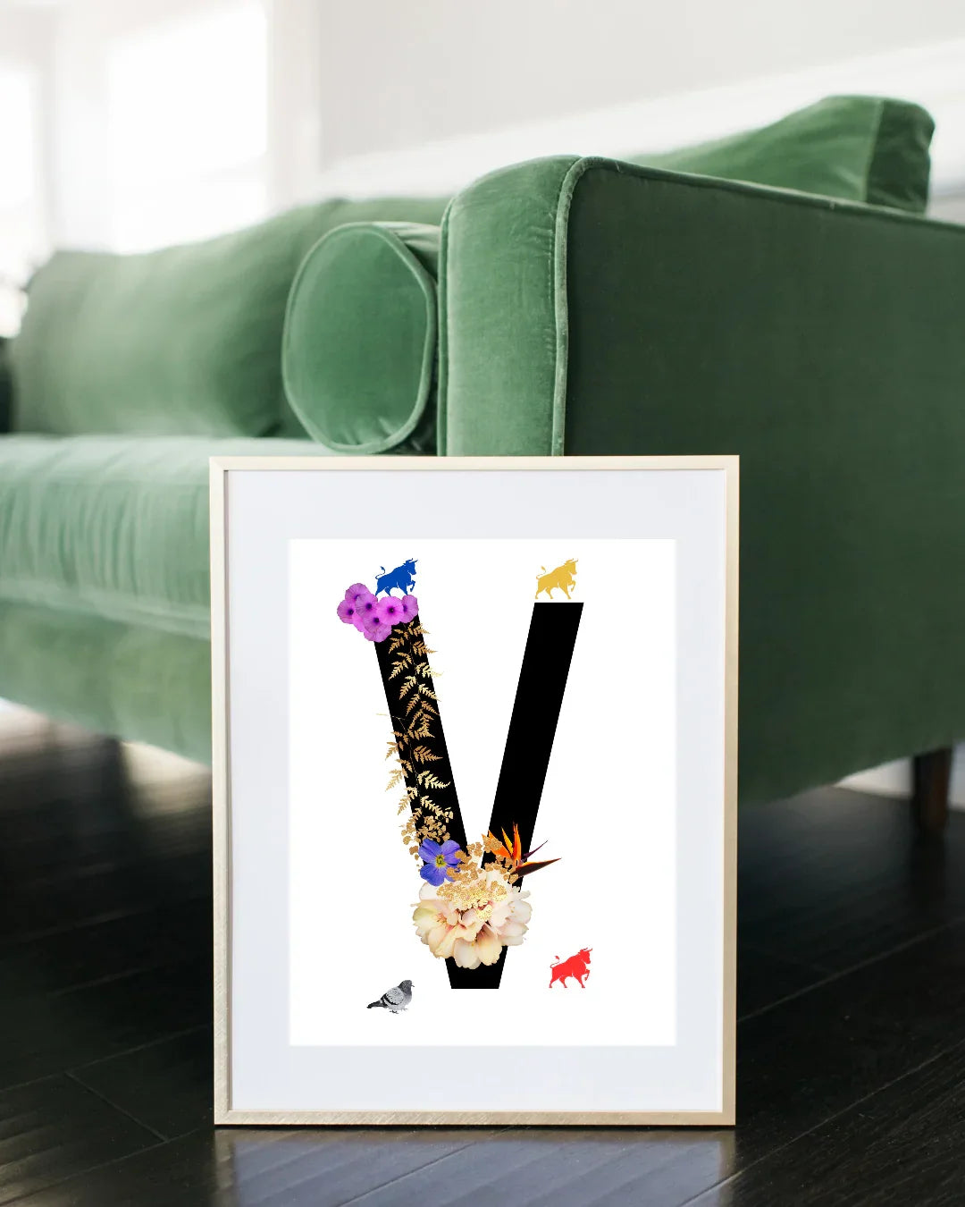 Brummie Alphabet/Monogram Art Prints