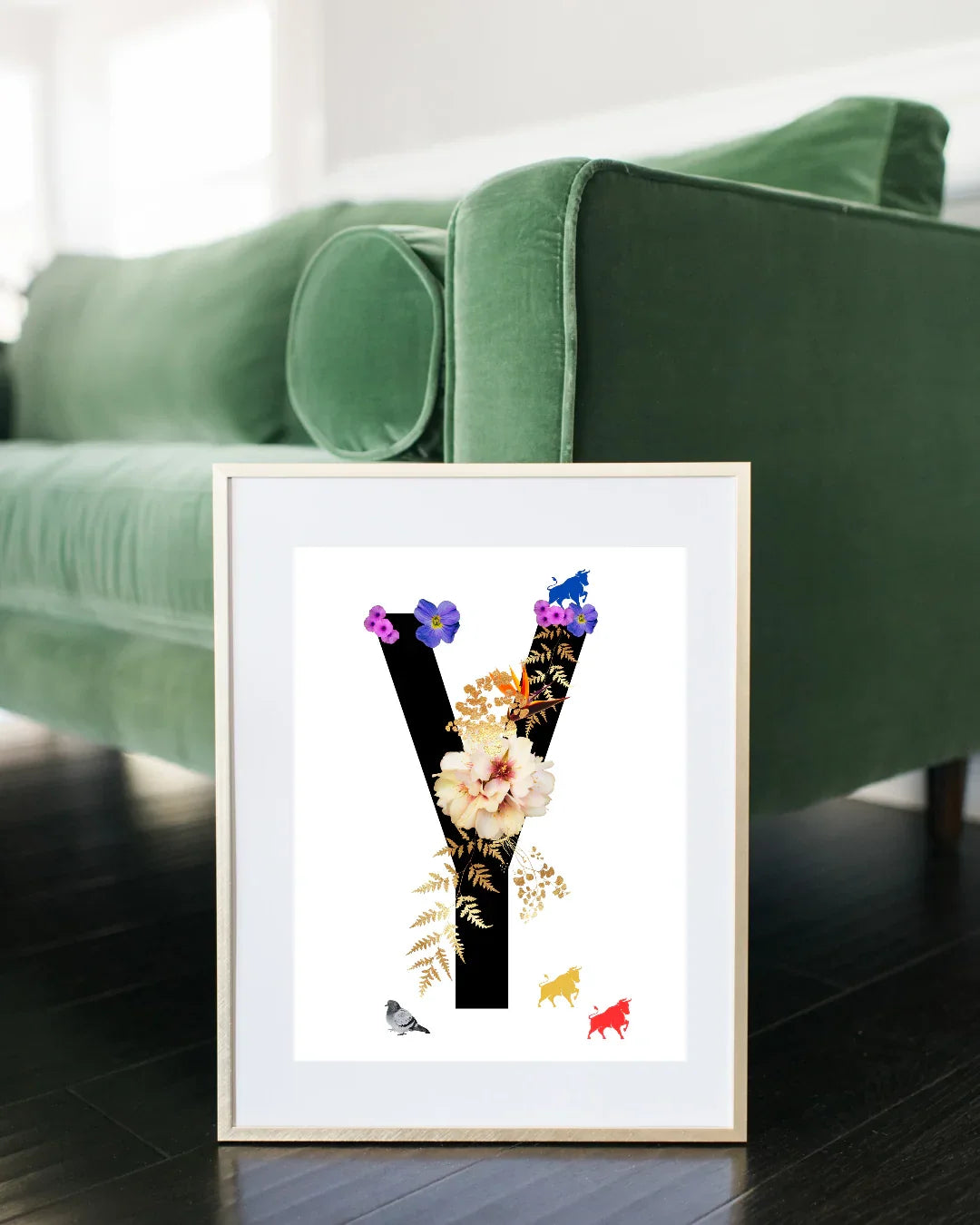 Brummie Alphabet/Monogram Art Prints