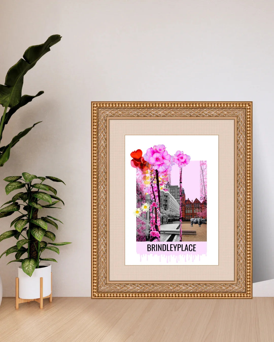 Brindleyplace Cherry Blossom Print