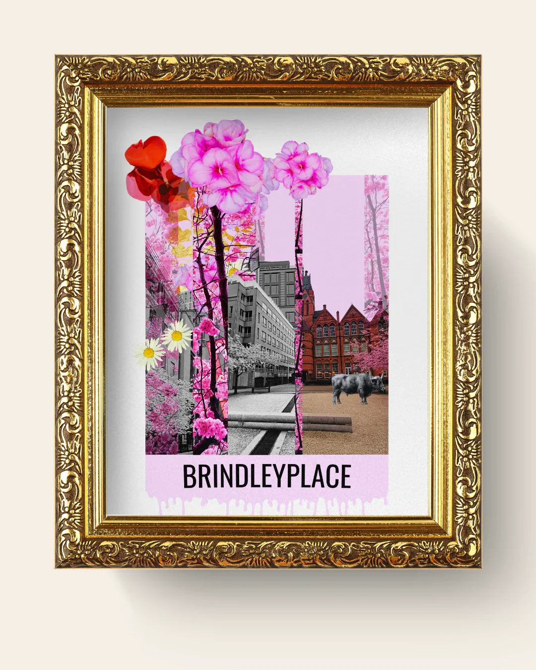 Brindleyplace Cherry Blossom Print