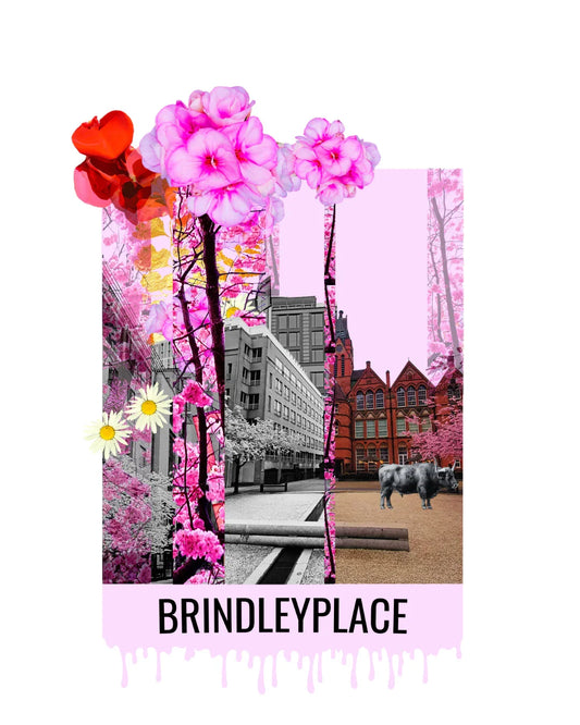 Brindleyplace Cherry Blossom Print