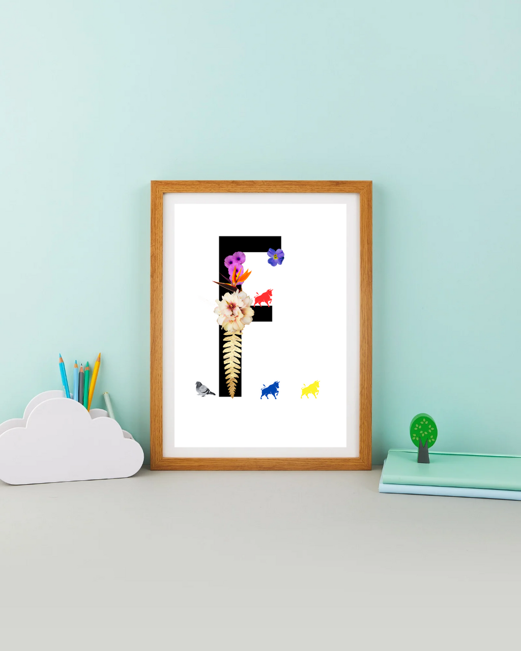 Brummie Alphabet/Monogram Art Prints