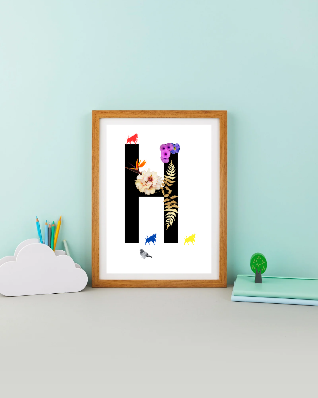 Brummie Alphabet/Monogram Art Prints