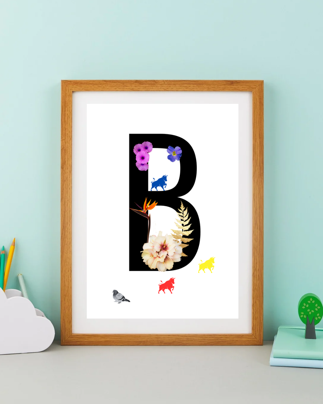 Brummie Alphabet/Monogram Art Prints