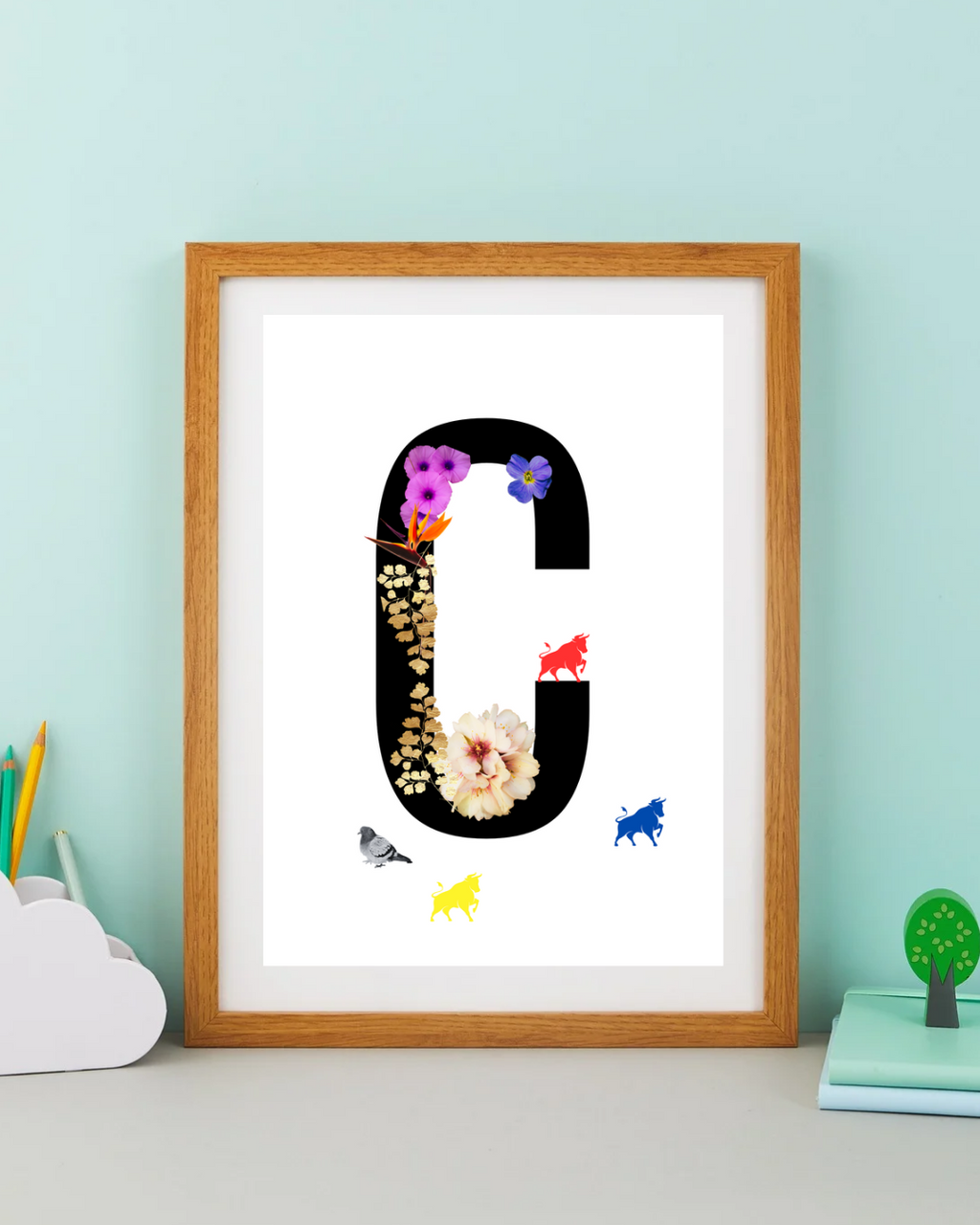 Brummie Alphabet/Monogram Art Prints