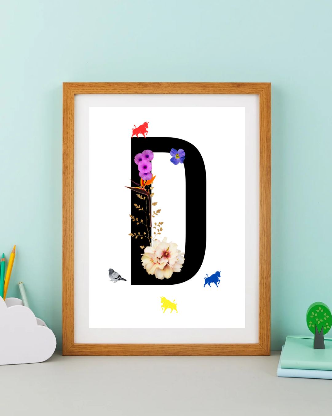 Brummie Alphabet/Monogram Art Prints