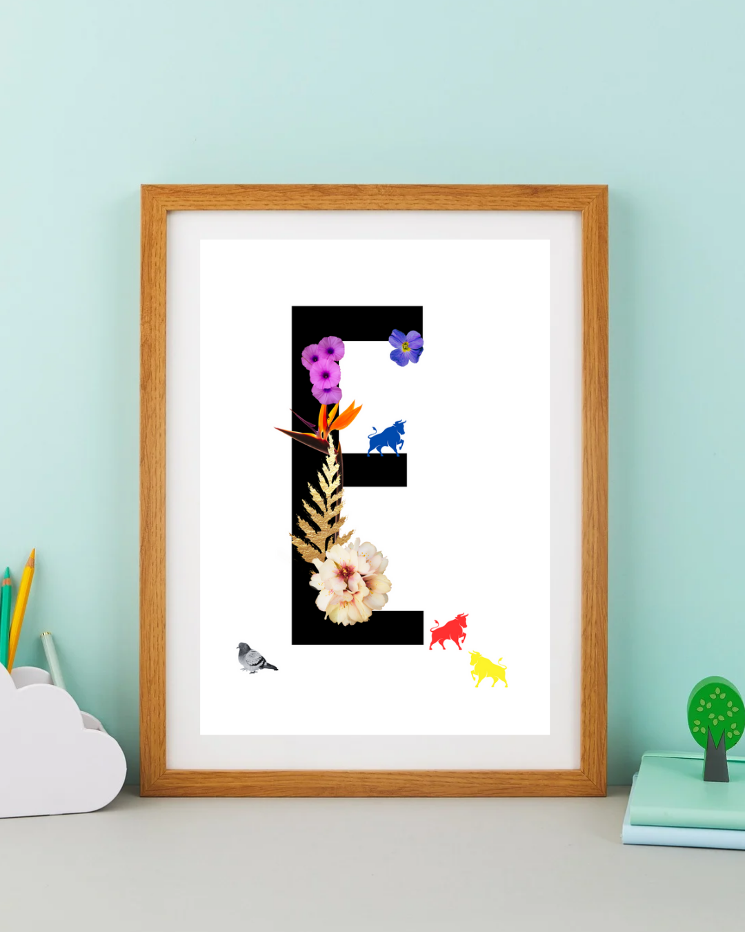 Brummie Alphabet/Monogram Art Prints