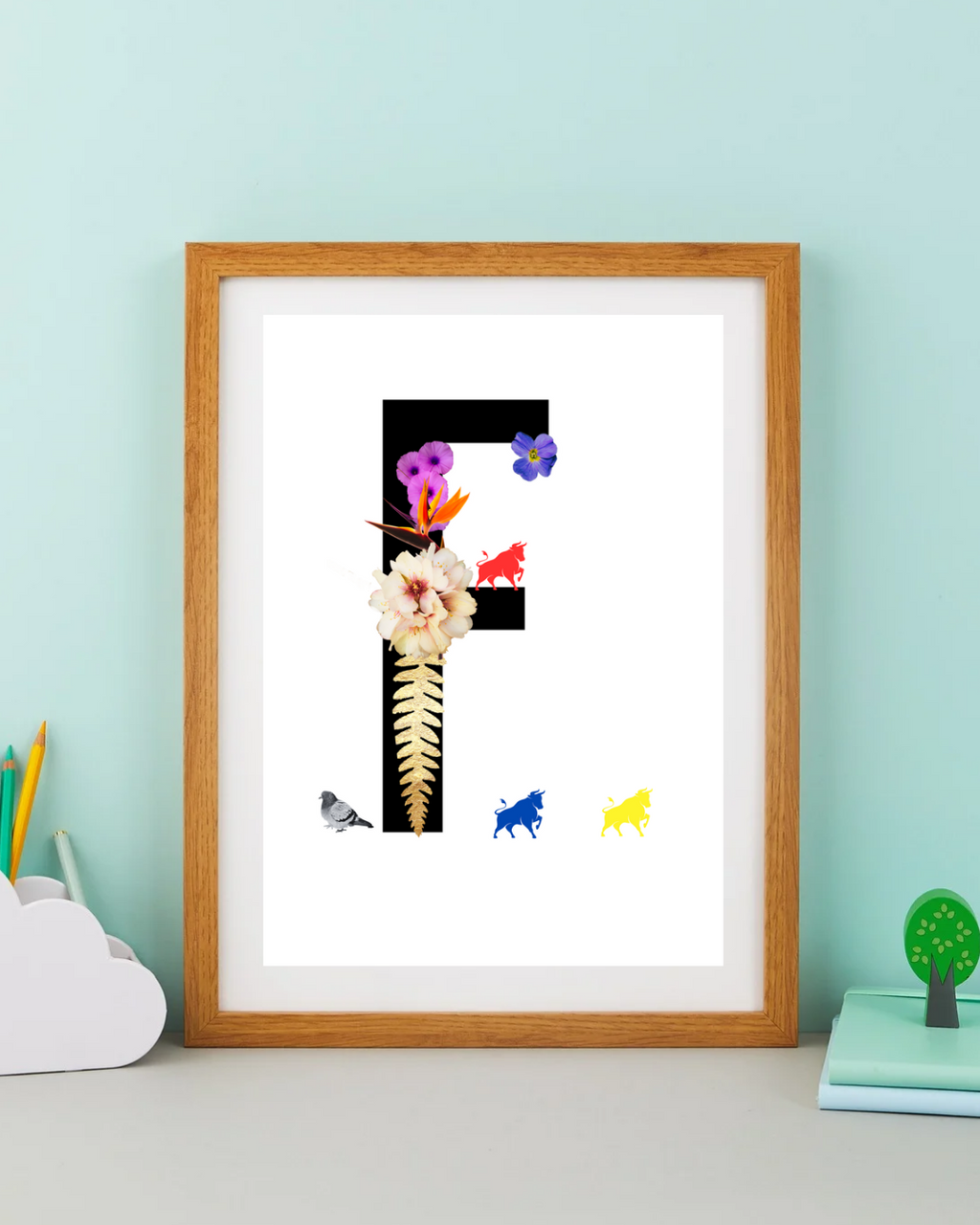 Brummie Alphabet/Monogram Art Prints