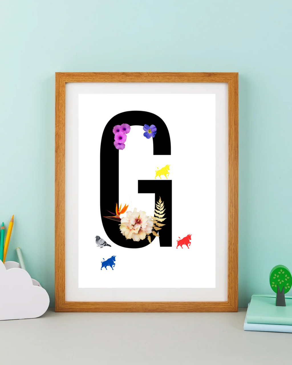 Brummie Alphabet/Monogram Art Prints