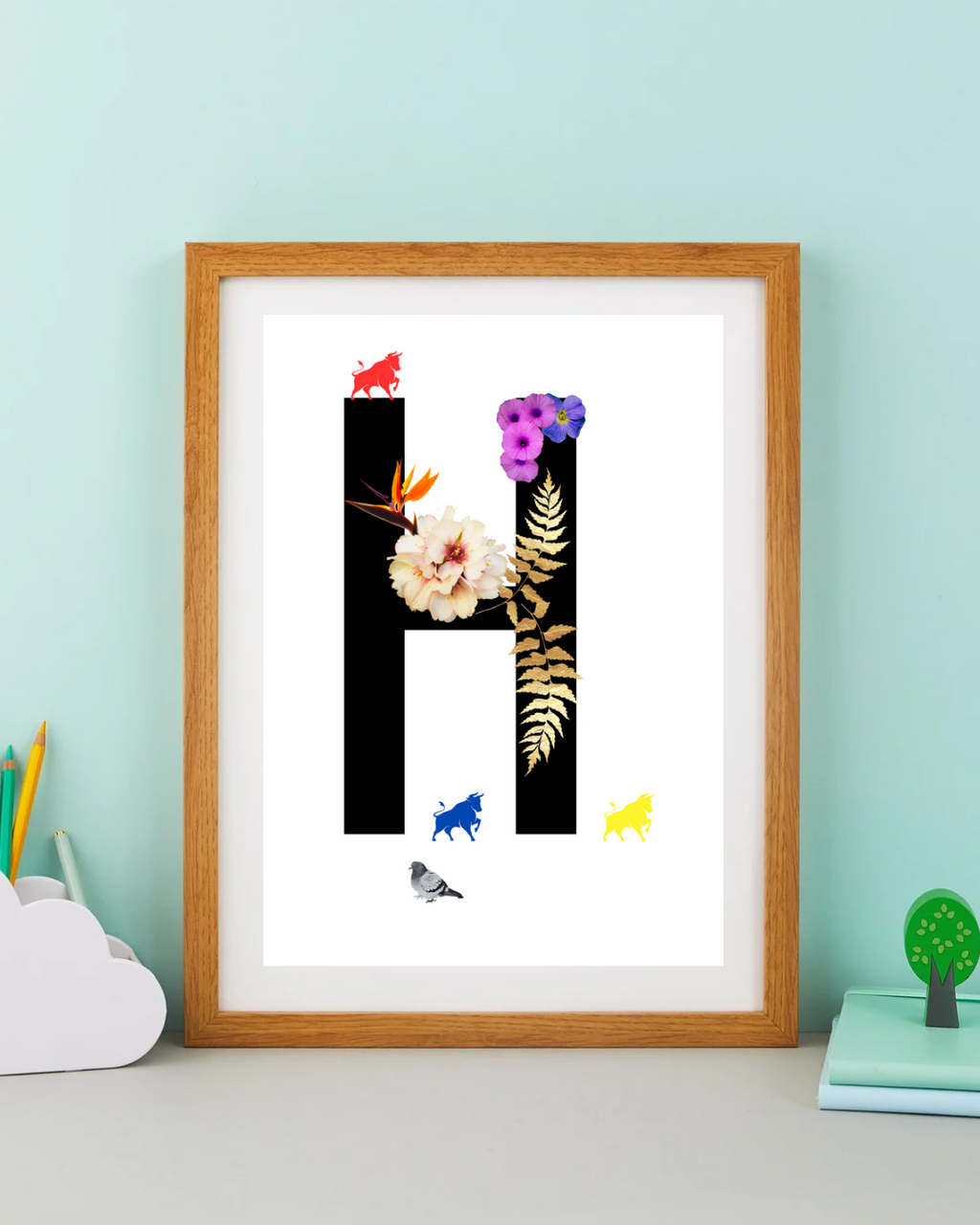 Brummie Alphabet/Monogram Art Prints