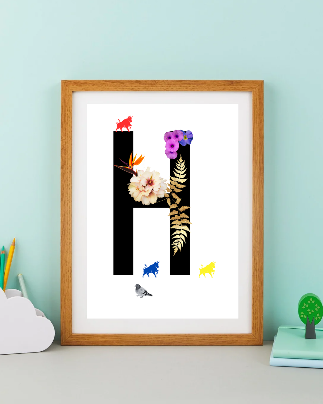 Brummie Alphabet/Monogram Art Prints