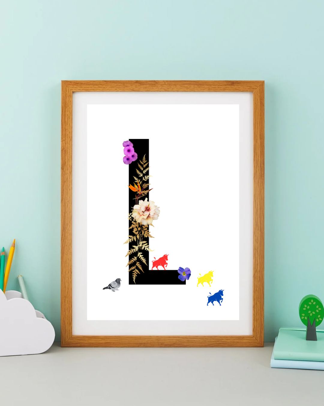 Brummie Alphabet/Monogram Art Prints