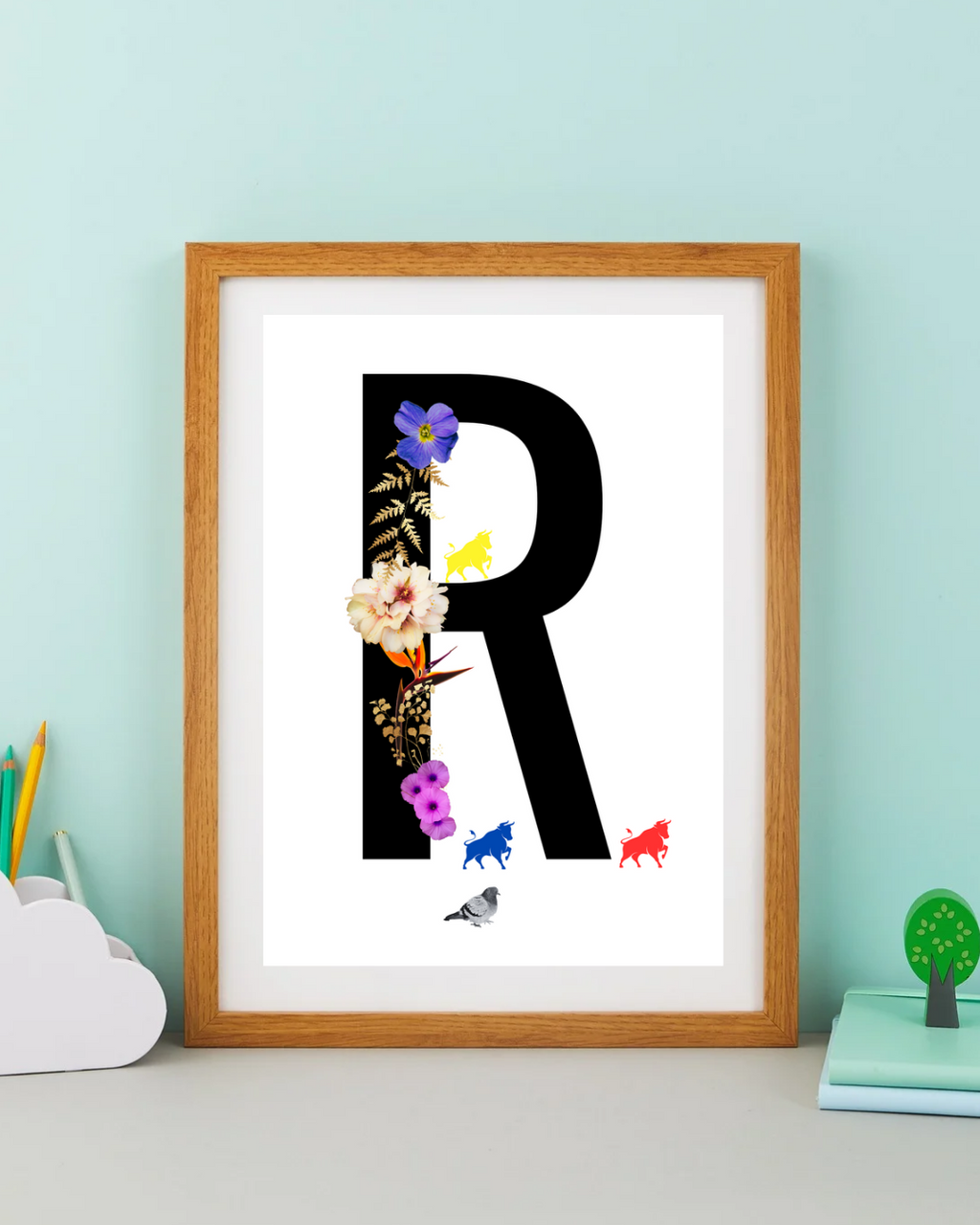 Brummie Alphabet/Monogram Art Prints