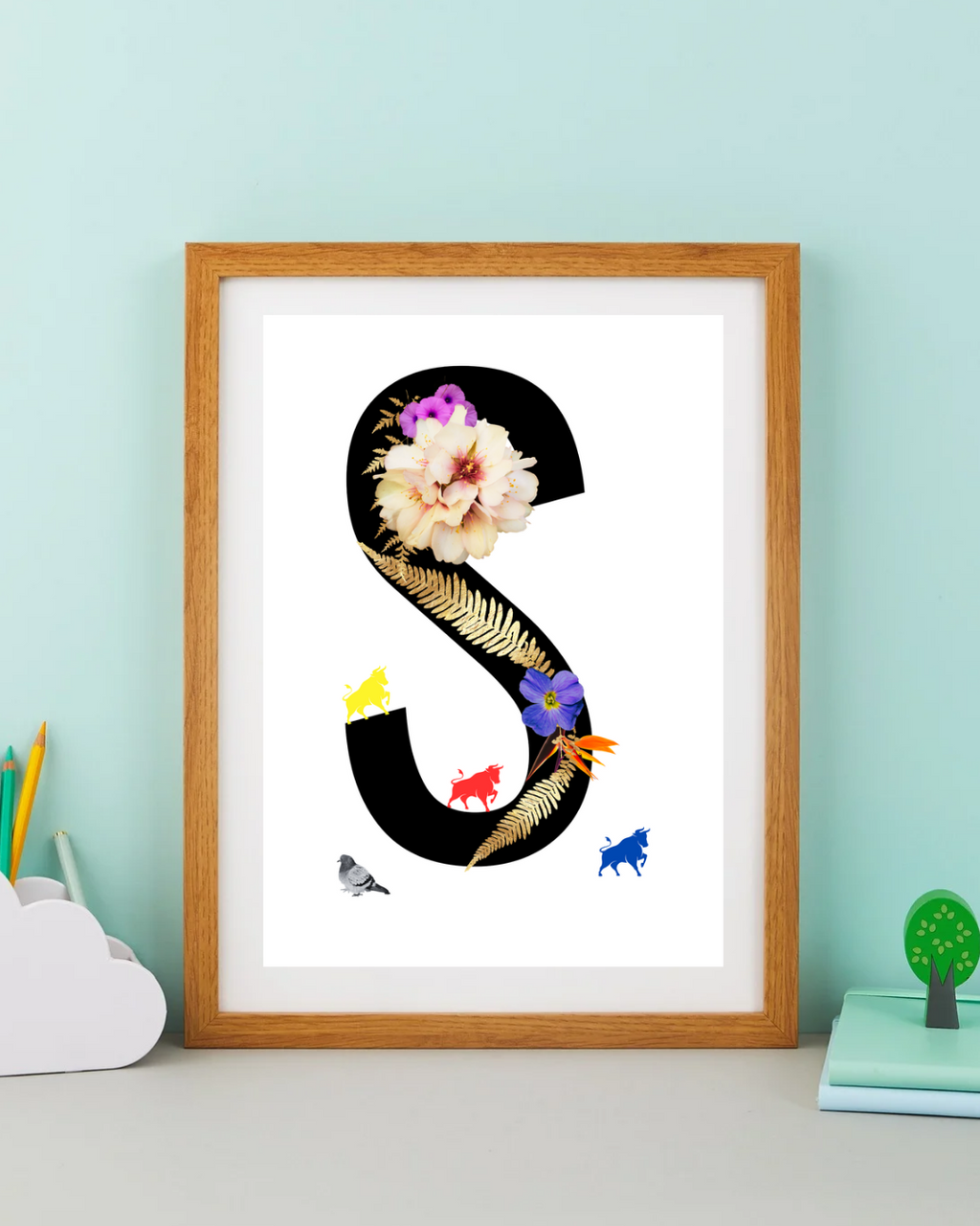 Brummie Alphabet/Monogram Art Prints