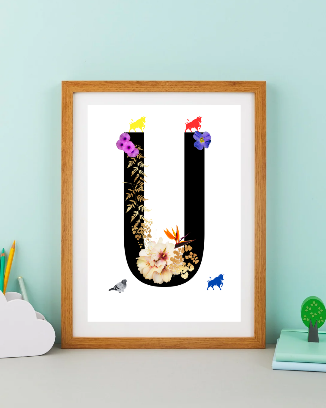 Brummie Alphabet/Monogram Art Prints