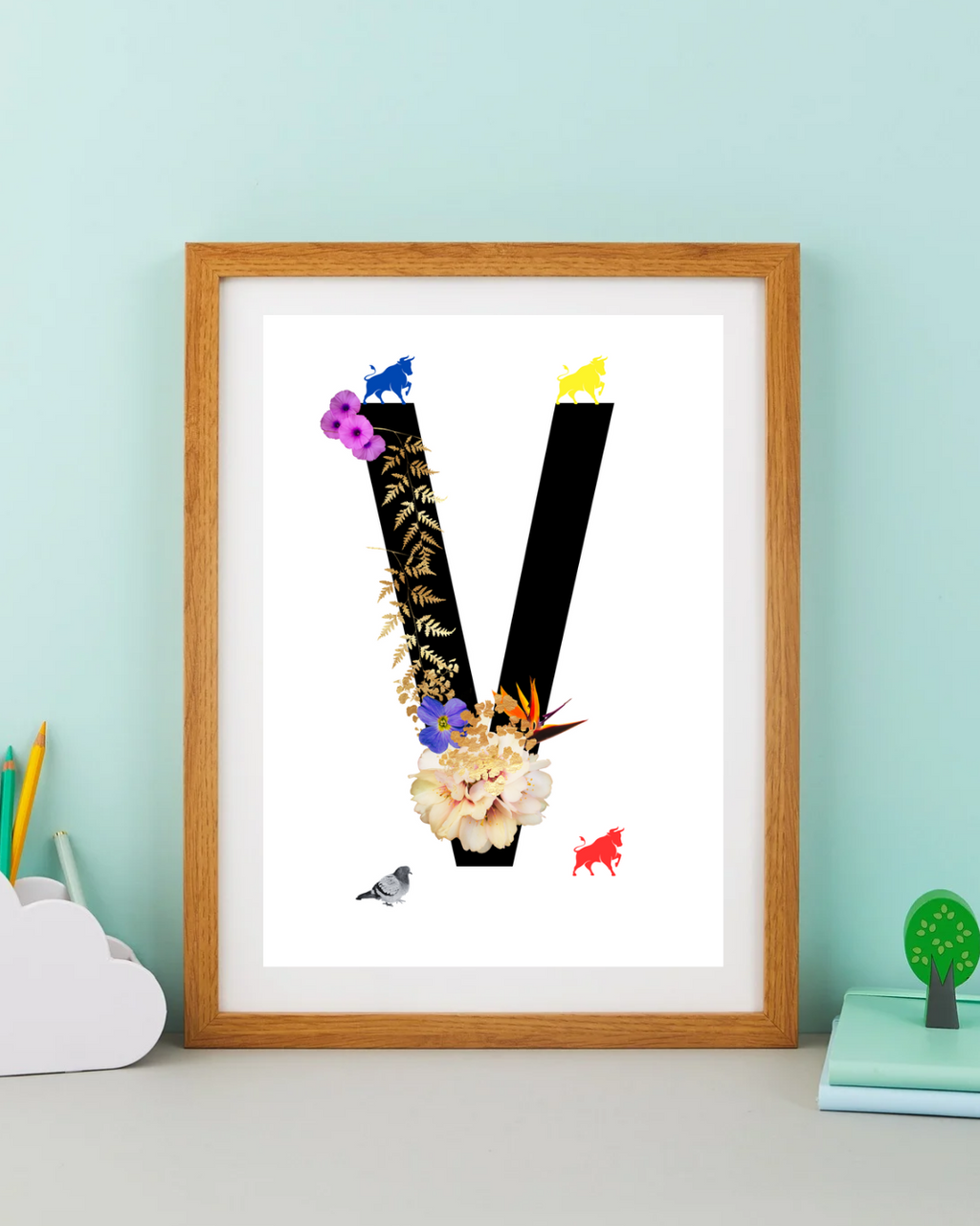 Brummie Alphabet/Monogram Art Prints