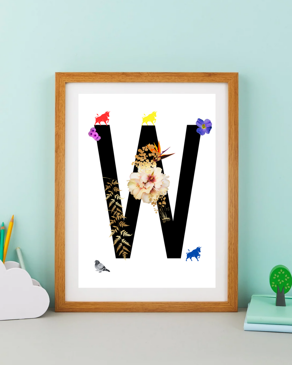 Brummie Alphabet/Monogram Art Prints