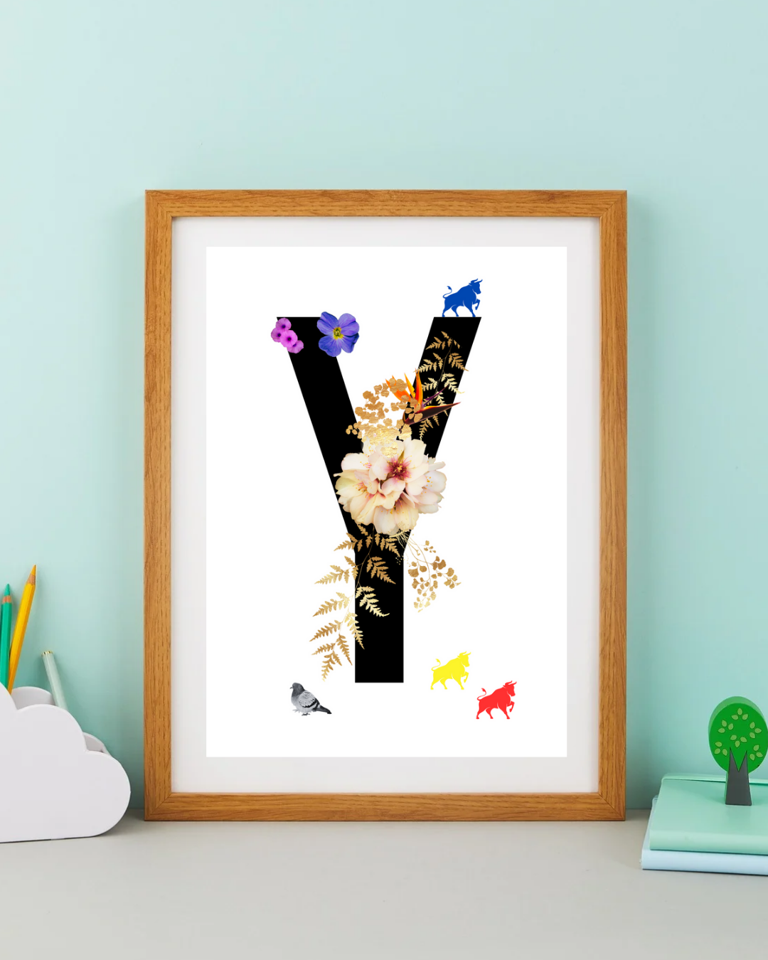 Brummie Alphabet/Monogram Art Prints