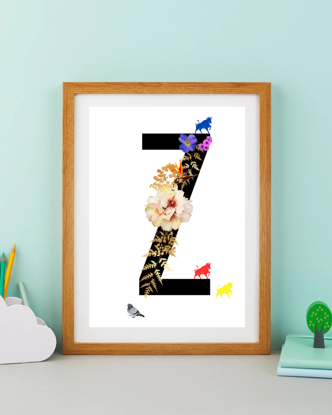 Brummie Alphabet/Monogram Art Prints
