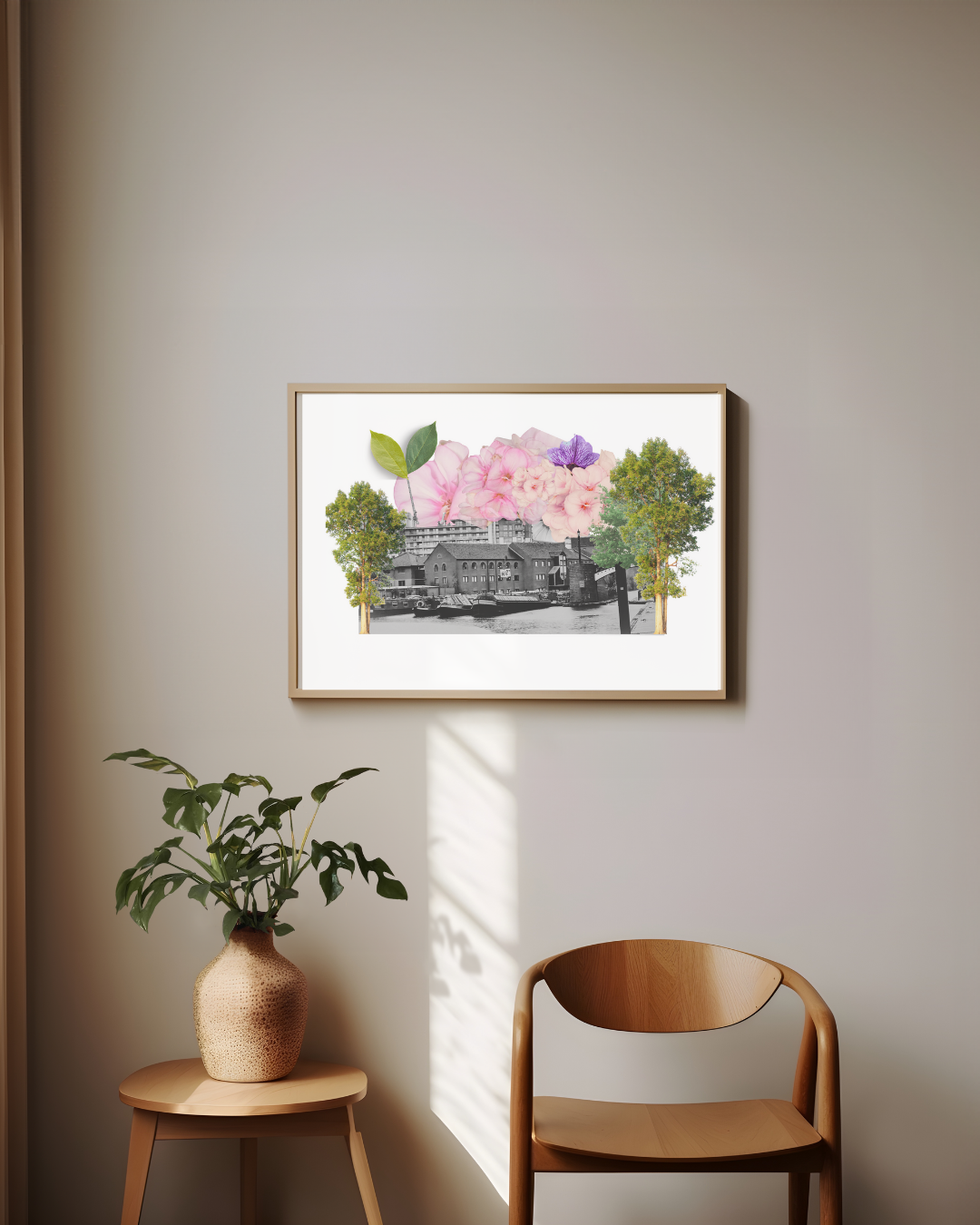 Gas Street Basin Birmingham Limited-edition giclee fine art print