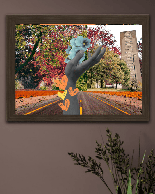 All heart and flowers - Limited edition of 10 - Brummy Artist UK