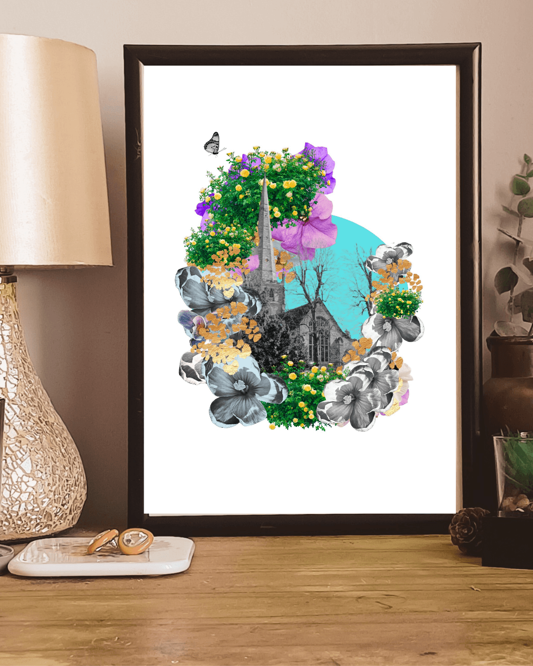 St Alphege Parish Church Solihull art print