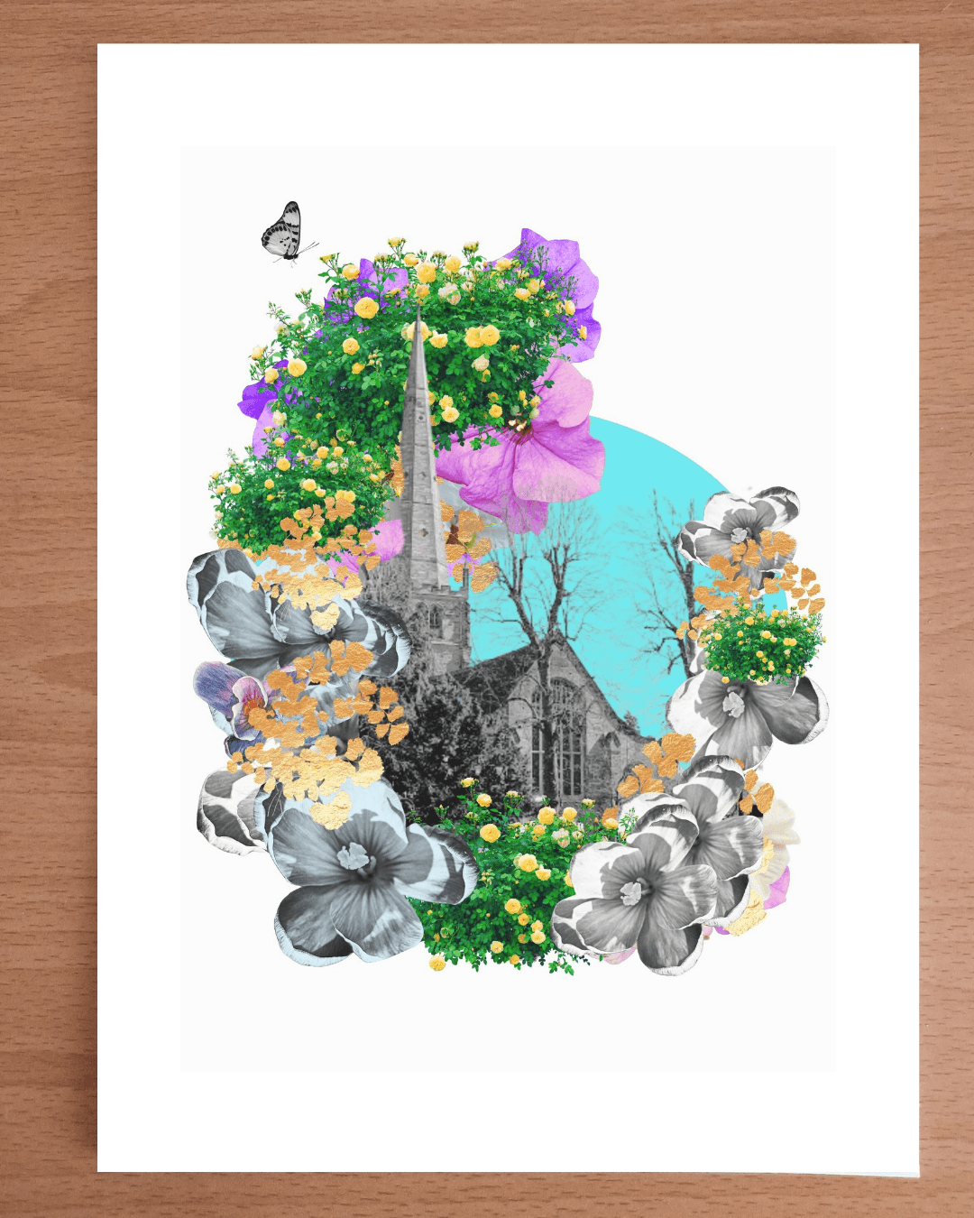 St Alphege Parish Church Solihull art print