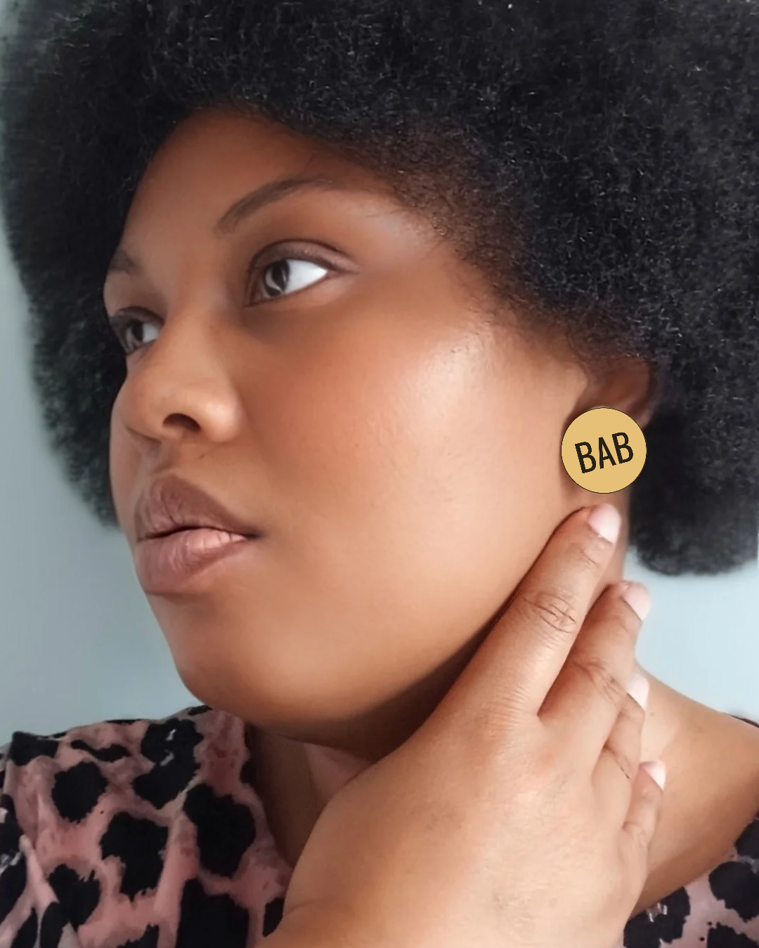 Y’alright “BAB” Statement Earrings – Brummy Artist Birmingham Jewellery